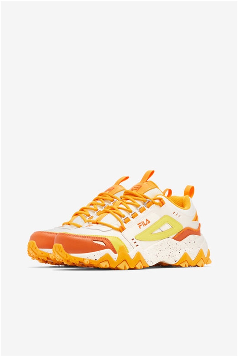 Yellow / Yellow Women's Fila Oakmont Tr Sneakers | Saudi Arabia-584231